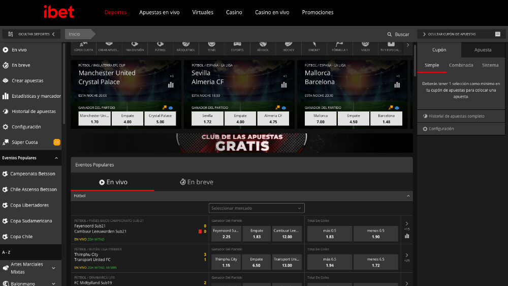 iBet apuestas deportivas