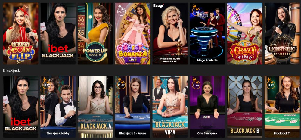 iBet casino en vivo